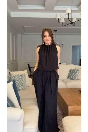 PANTOLON 0028 - QATRE - 26YPN0028 - SİYAH