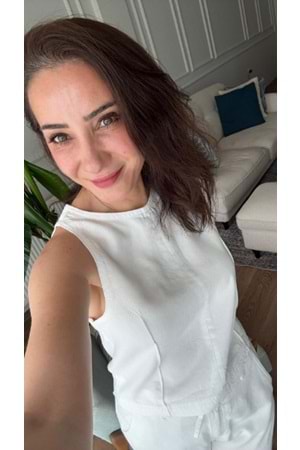 BLUZ 8289 - QATRE - 26YBL8289 - BEYAZ