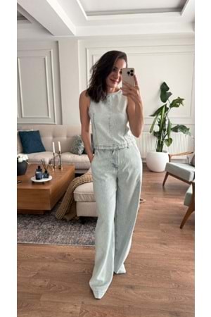 BLUZ 8289 - QATRE - 26YBL8289 - BLUE