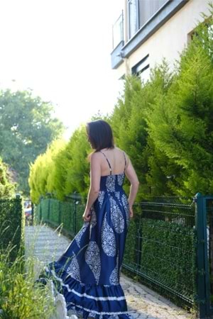 ELBİSE 8602 - QATRE - 26YEL8602 - LACİVERT