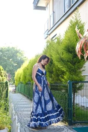 ELBİSE 8602 - QATRE - 26YEL8602 - LACİVERT