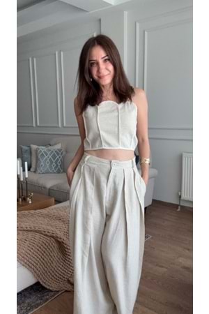 PANTOLON 0012 - QATRE - 26YPN0012 - NATUREL