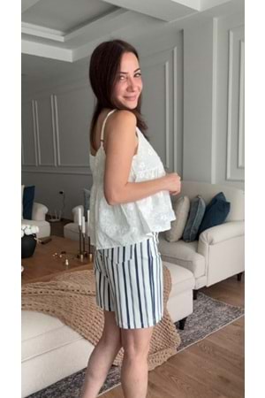 ŞORT 8576 - QATRE - 26YŞRT8576 - LACİVERT