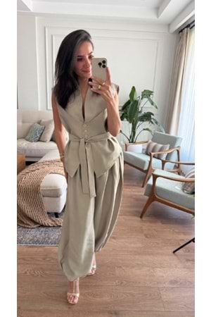 PANTOLON 9320 - QATRE - 26KPN9320 - HAKİ