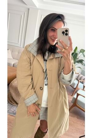 TRENÇKOT 2496 - QATRE - 26KTRÇ2496 - BEJ