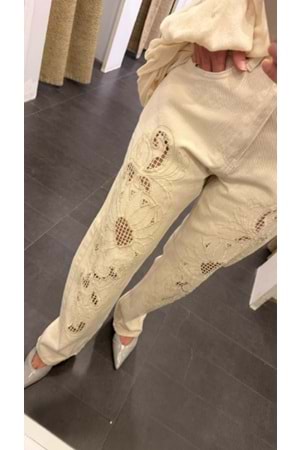 PANTOLON 3755 - QATRE - 26KPN3755 - EKRU
