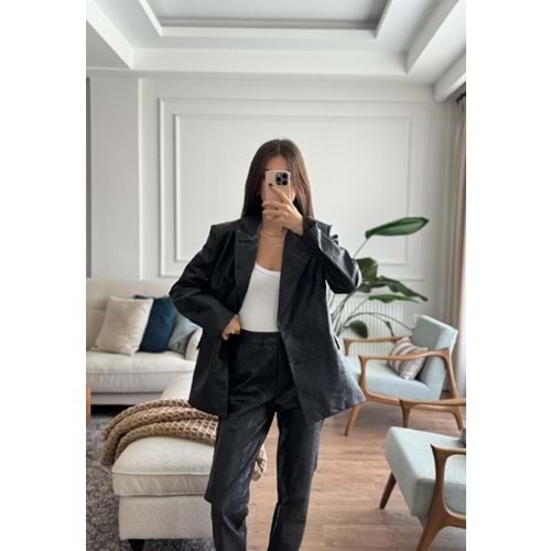 PANTOLON 1340 - QATRE - 25KPN1340 - SİYAH - L