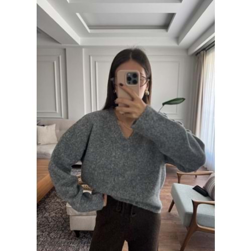 TRİKO 4758 - QATRE - 25KTR4758 - GRİ - STANDART