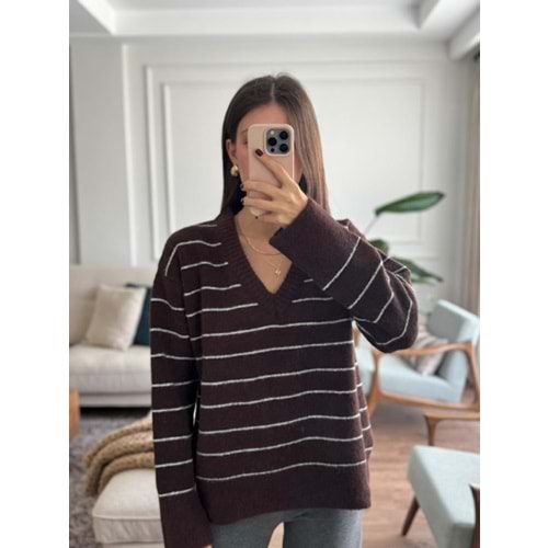 TRİKO 4969 - QATRE - 25KTR4969 - KAHVE - STANDART