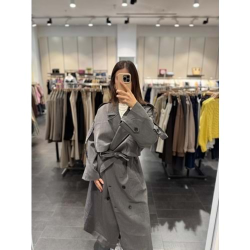 TRENÇKOT 9476 - QATRE - 25KTRÇ9476 - ANTRASİT - STANDART