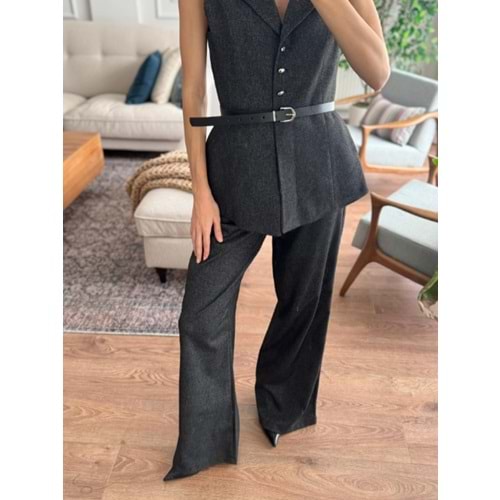 PANTOLON 9234 - QATRE - 25KPN9234 - SİYAH - M