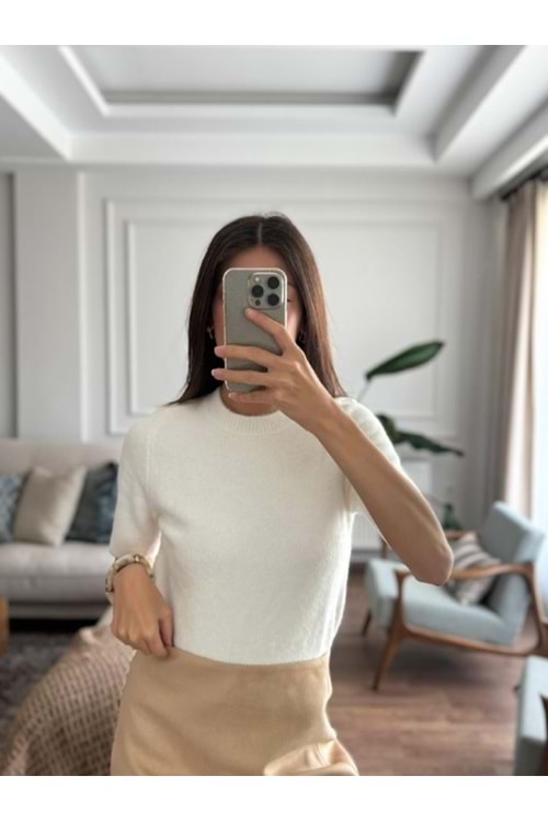 TRİKO 4767 - QATRE - 25KTR4767 - EKRU