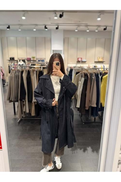 TRENÇKOT 4003 - QATRE - 25KTRÇ4003 - LACİVERT