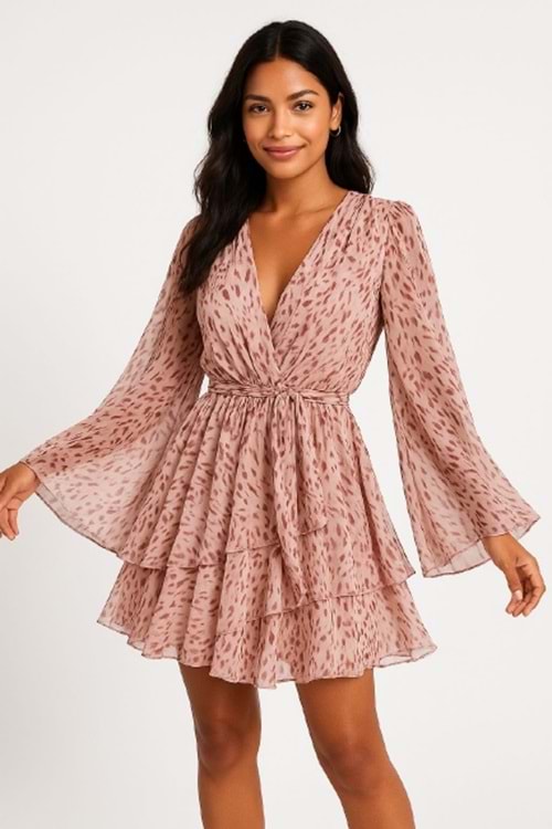 ELBİSE 1011 - QATRE - 25KEL1011 - BEJ