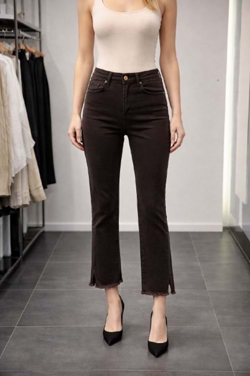 PANTOLON 7413 - QATRE - 26YPN7413 - DARK KAHVE