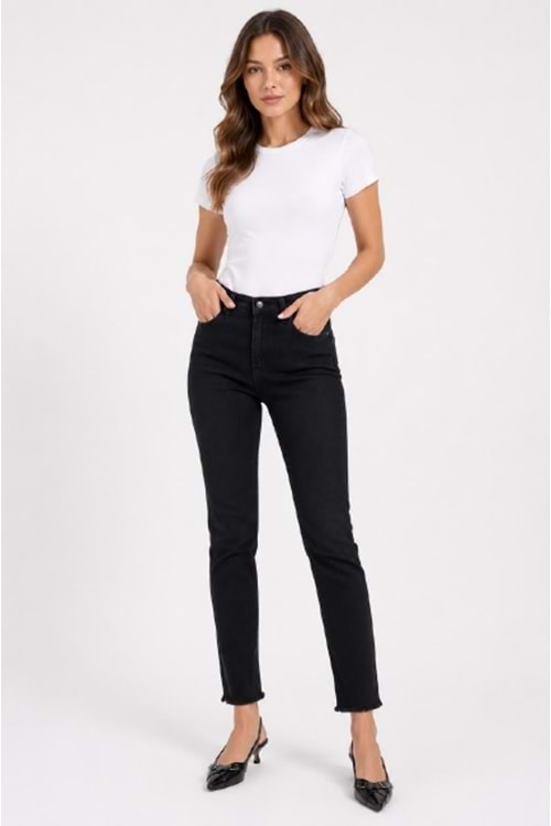 PANTOLON 7413 - QATRE - 26YPN7413 - SİYAH