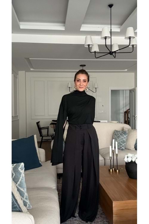 PANTOLON 0774 - QATRE - 26YPN0774 - SİYAH