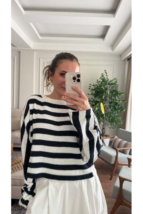 TRİKO 1838 - QATRE - 26YTR1838 - LACİVERT