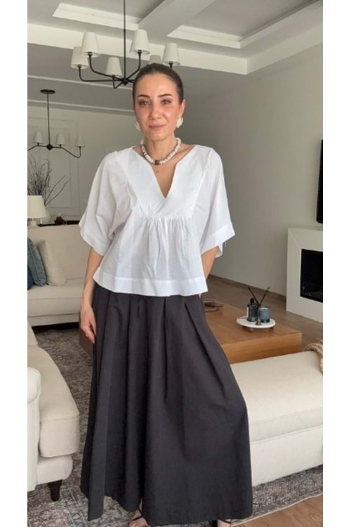 PANTOLON 0043 - QATRE - 26YPN0043 - SİYAH