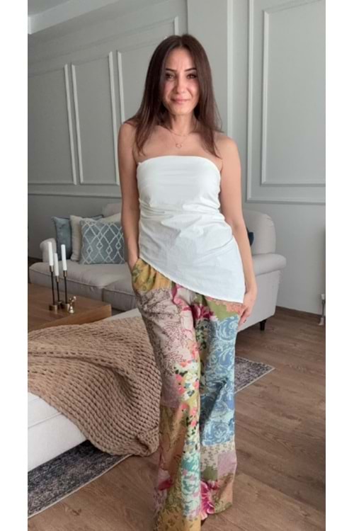 PANTOLON 1157 - QATRE - 26YPN1157 - VİZON