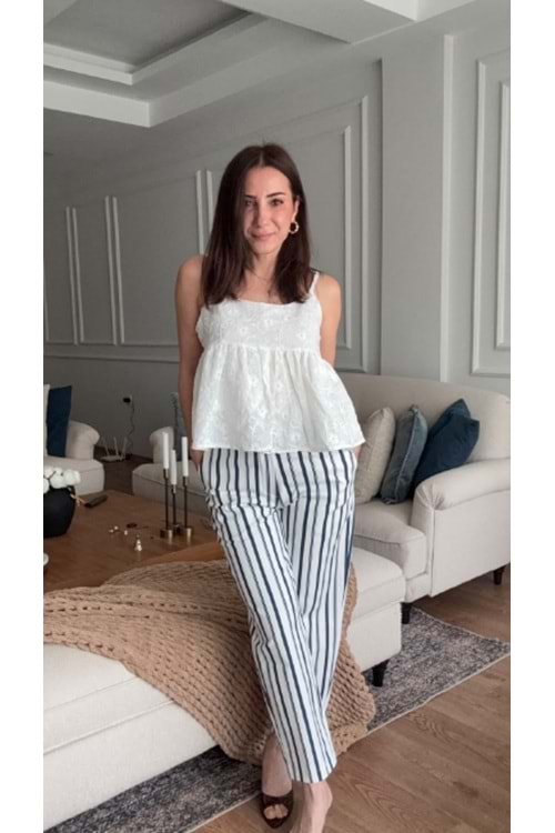 PANTOLON 8577 - QATRE - 26YPN8577 - LACİVERT