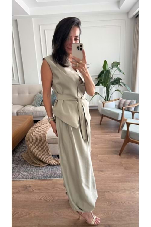PANTOLON 9320 - QATRE - 26KPN9320 - HAKİ