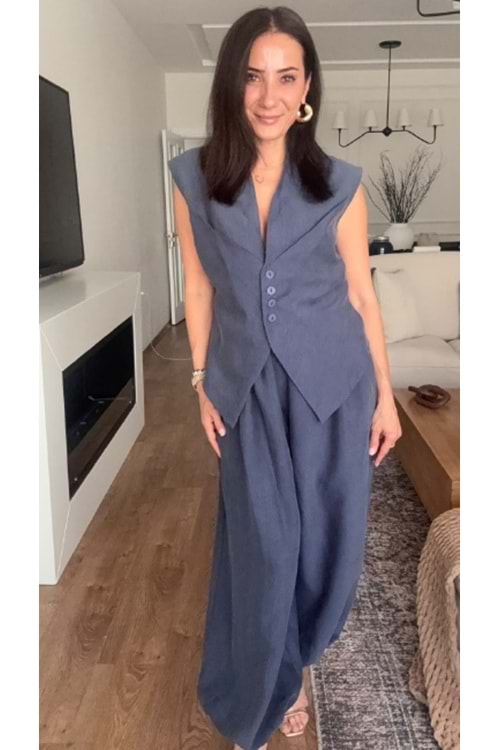 YELEK 9320 - QATRE - 26KYL9320 - LACİVERT