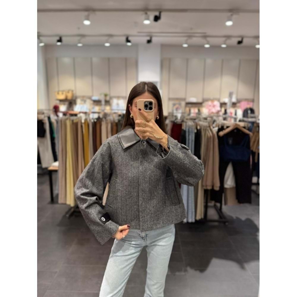 CEKET 6267 - QATRE - 25KCKT6267 - SİYAH - M