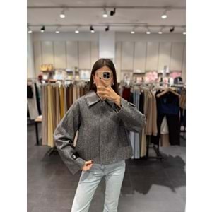 CEKET 6267 - QATRE - 25KCKT6267 - SİYAH - M