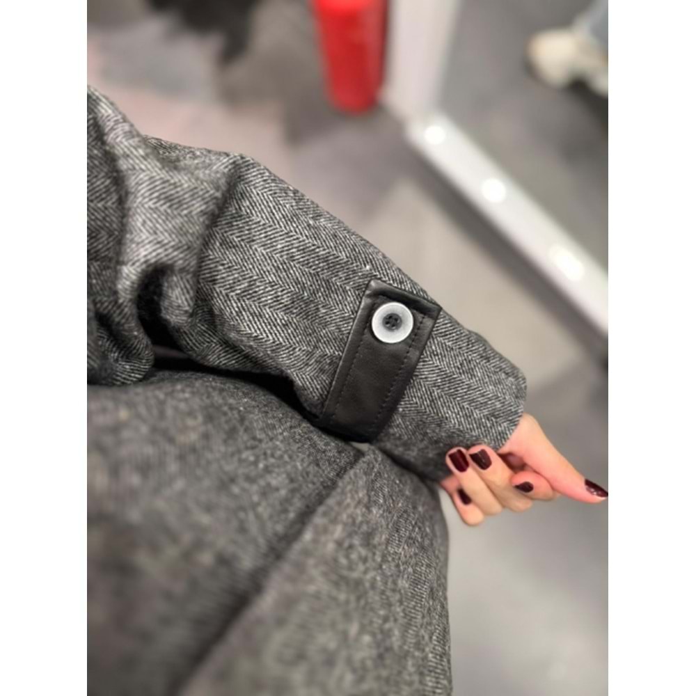 CEKET 6267 - QATRE - 25KCKT6267 - SİYAH - M