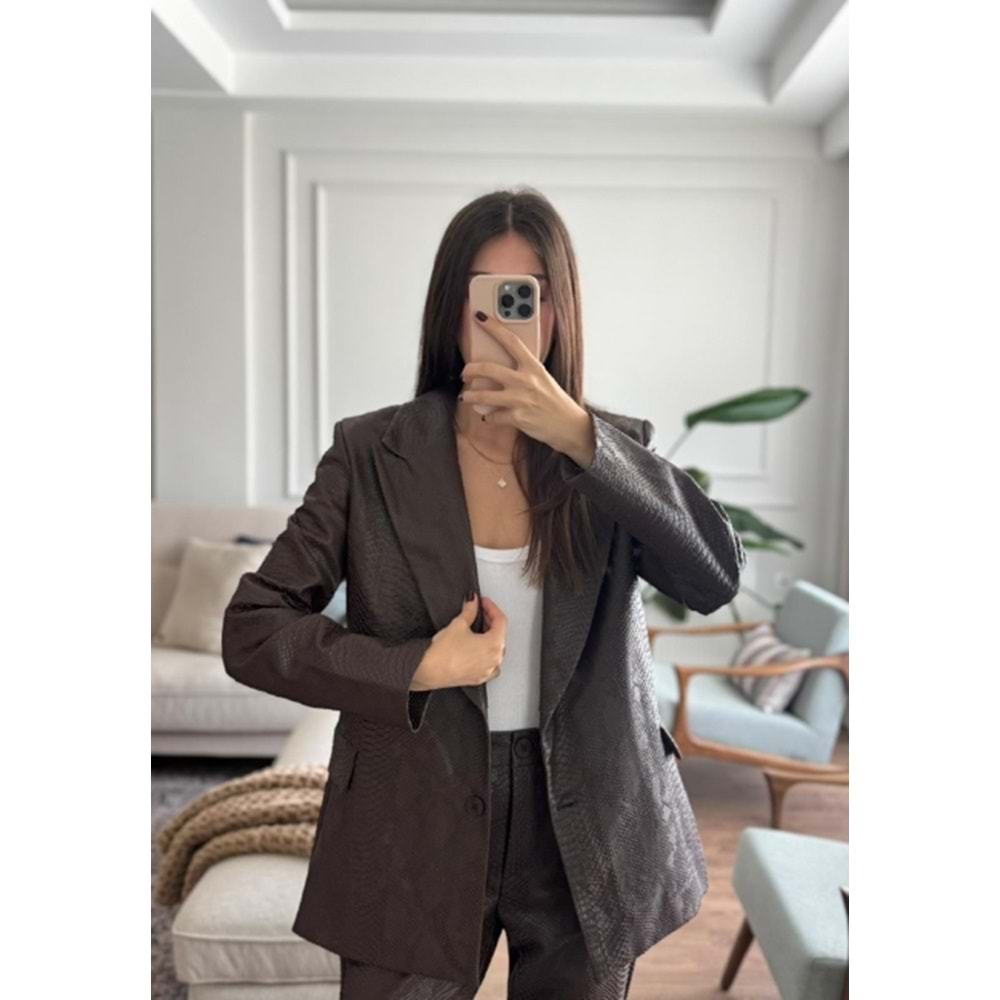 CEKET 1340 - QATRE - 25KCKT1340 - KAHVE - M