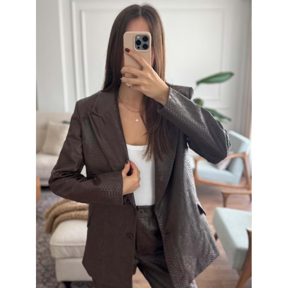 CEKET 1340 - QATRE - 25KCKT1340 - KAHVE - M