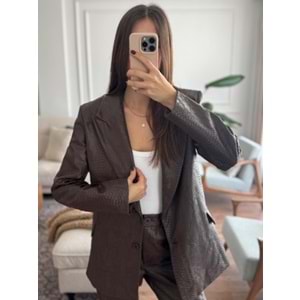 CEKET 1340 - QATRE - 25KCKT1340 - KAHVE - M