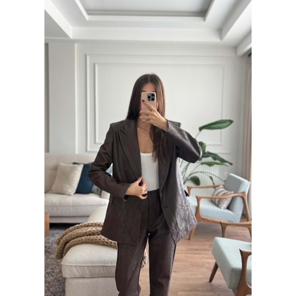 PANTOLON 1340 - QATRE - 25KPN1340 - KAHVE - M