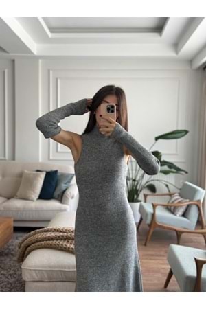 ELBİSE 1001 - QATRE - 25KEL1001 - ANTRASİT