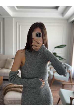 ELBİSE 1001 - QATRE - 25KEL1001 - ANTRASİT