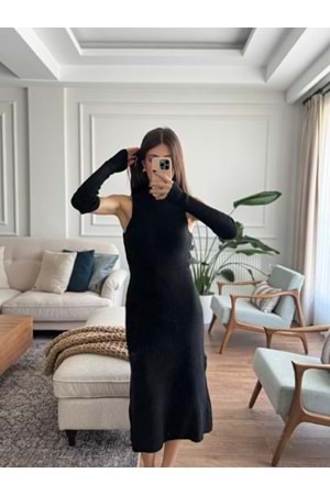 ELBİSE 1001 - QATRE - 25KEL1001 - SİYAH