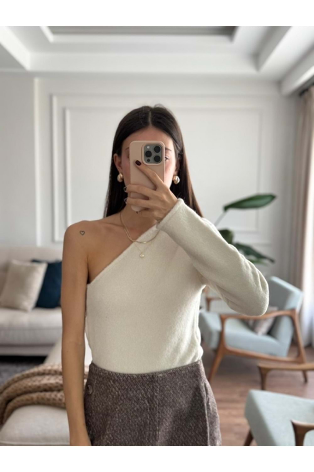 TRİKO 4940 - QATRE - 25KTR4940 - KREM