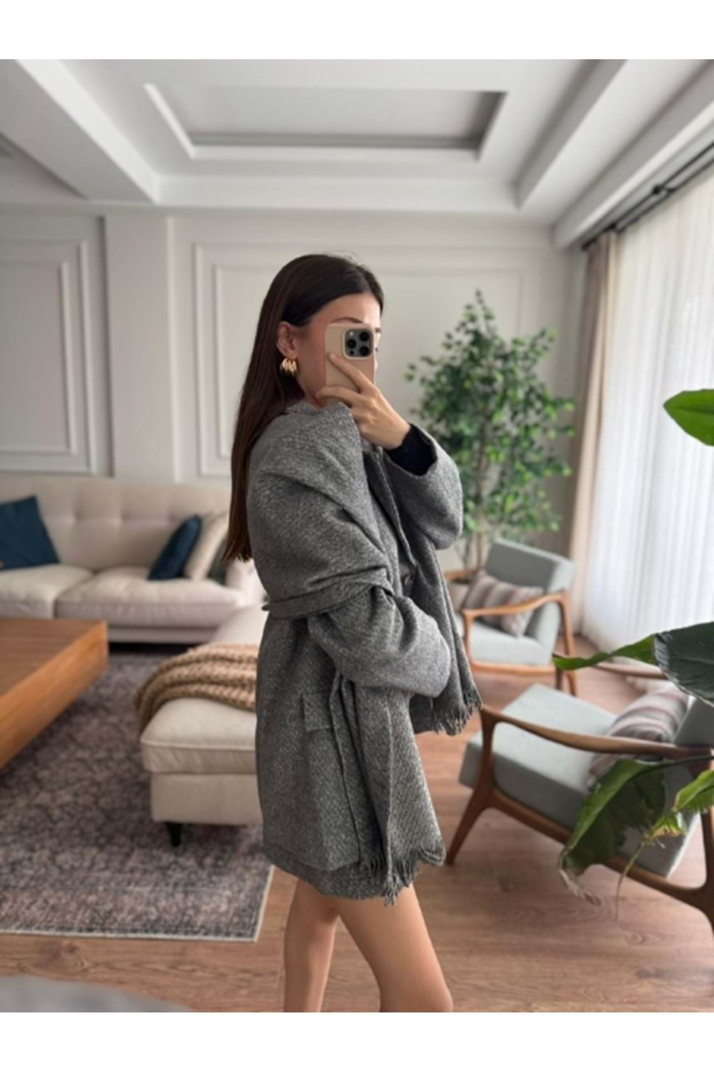 CEKET 5001 - QATRE - 25KCKT5001 - GRİ