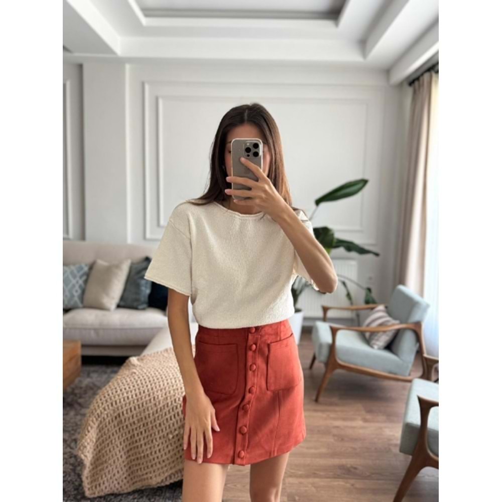 TRİKO 4001 - QATRE - 25KTR4001 - EKRU - STANDART