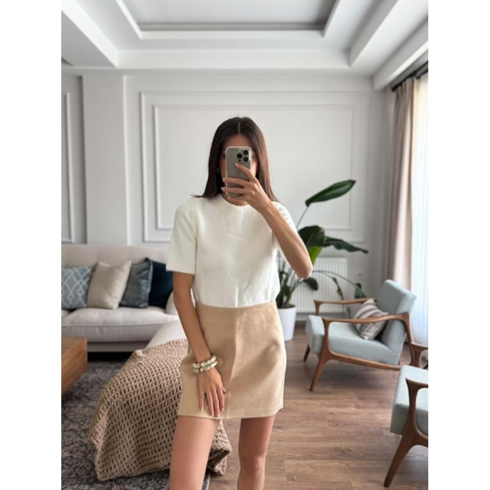 TRİKO 4767 - QATRE - 25KTR4767 - EKRU - STANDART