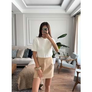 TRİKO 4767 - QATRE - 25KTR4767 - EKRU - STANDART