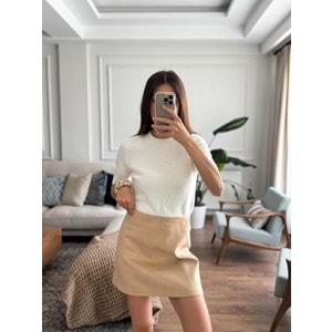 TRİKO 4767 - QATRE - 25KTR4767 - EKRU - STANDART