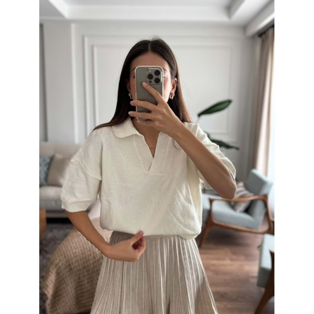 TRİKO 7002 - QATRE - 25KTR7002 - EKRU - STANDART