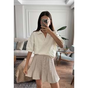 TRİKO 7002 - QATRE - 25KTR7002 - EKRU - STANDART