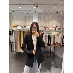 CEKET 3133 - QATRE - 25KCKT3133 - SİYAH - M