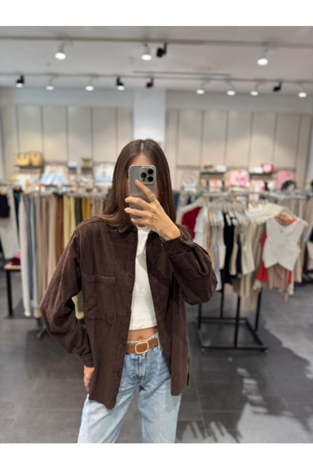 GÖMLEK 4699 - QATRE - 25KGM4699 - KAHVE