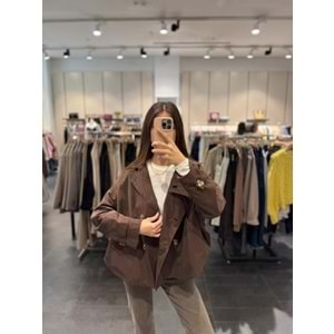 TRENÇKOT 4004 - QATRE - 25KTRÇ4004 - KAHVE - S