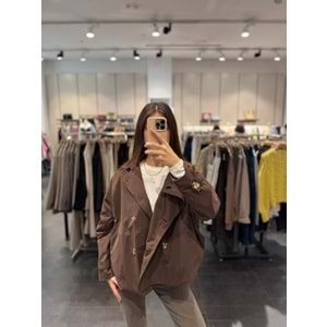 TRENÇKOT 4004 - QATRE - 25KTRÇ4004 - KAHVE - S