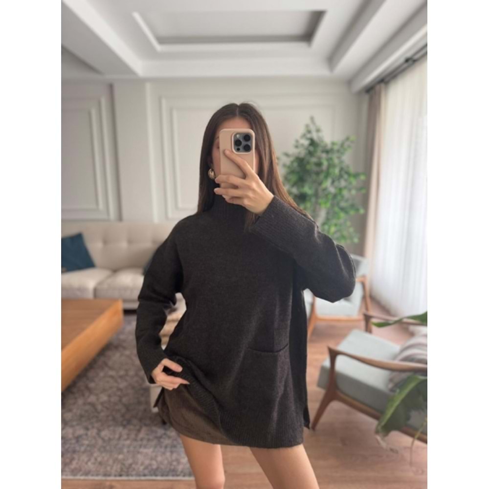 TRİKO 7062 - QATRE - 25KTR7062 - KAHVE - STANDART